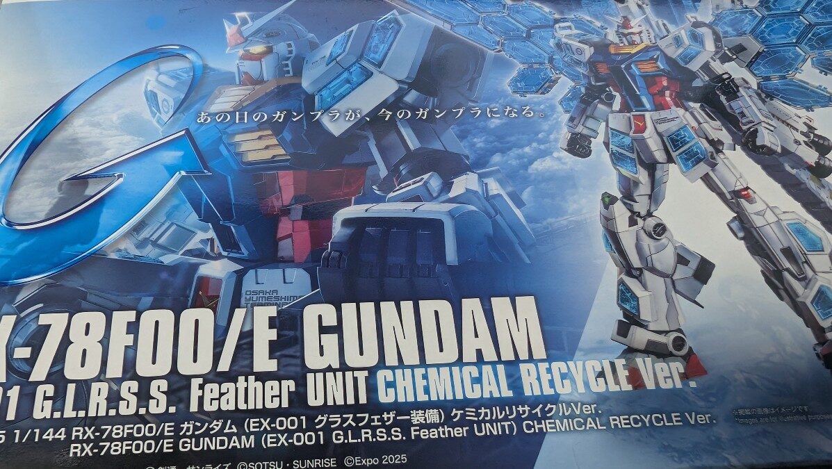 HG万博ガンダムの制作開始